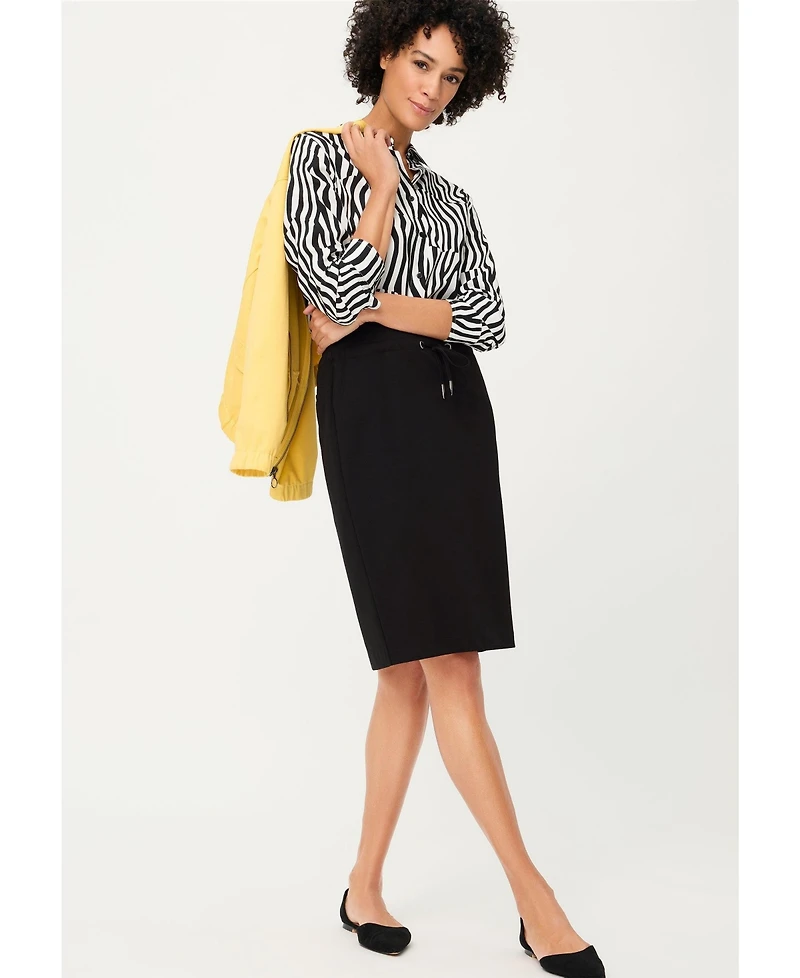 Olsen Women's Ponte Roma Knit Skirt