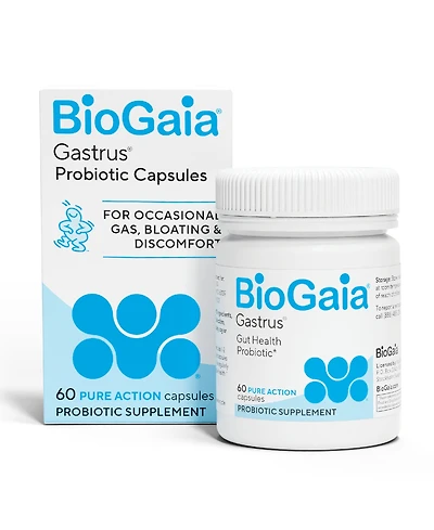 BioGaia Gastrus Probiotic Capsules, 60 Count