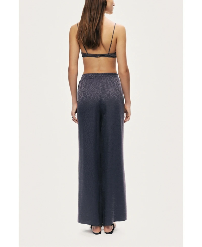Nocturne Women's Fluid Straight-Leg Pants
