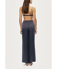 Nocturne Women's Fluid Straight-Leg Pants