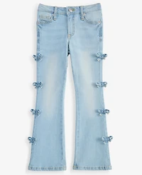 Epic Threads Girls' Xs-xl Bow-Trim Flared-Leg Jeans, Macy's Exclusive
