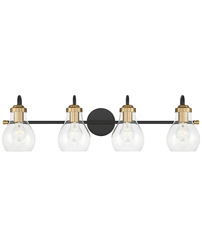 Possini Euro Design Possini Euro Brade Brass 4-Light Bath Light