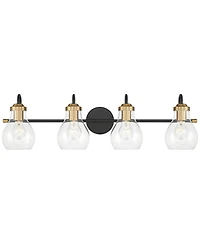 Possini Euro Design Possini Euro Brade Brass 4-Light Bath Light