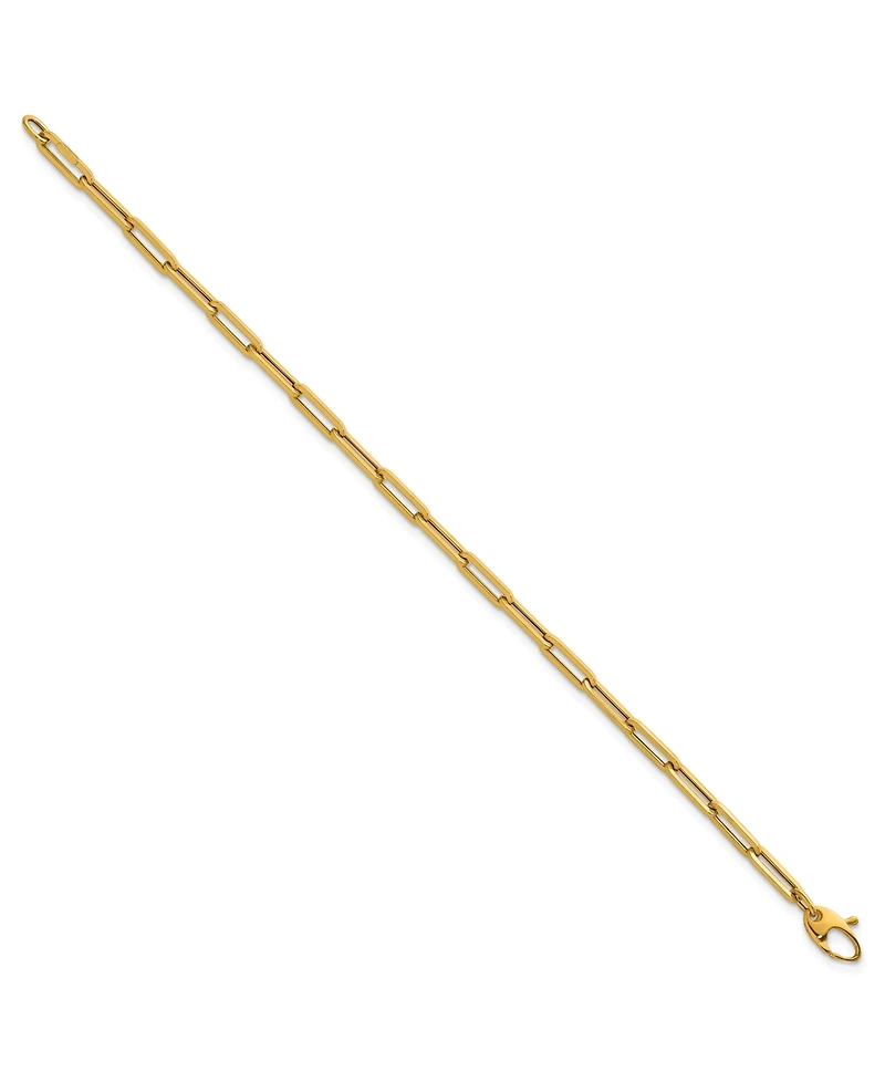 Macy's Paperclip Chain Bracelet in 18k Yellow Gold