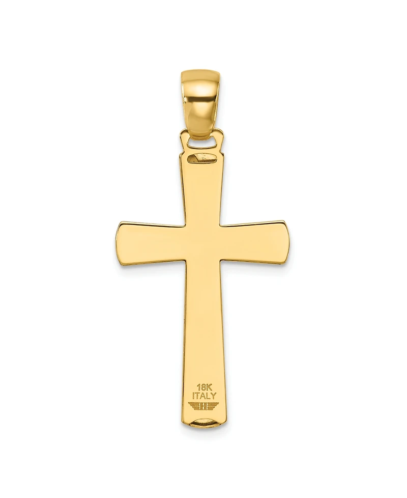 Macy's Cross Pendant in 18k Yellow Gold