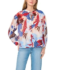 Vince Camuto Women's V-Neck Long-Sleeve Blouse
