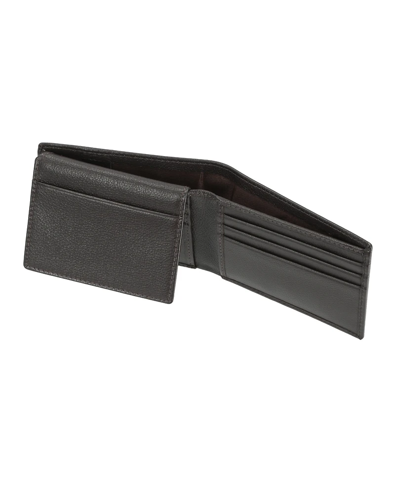 Steve Madden Men's Saffiano Passcase Wallet