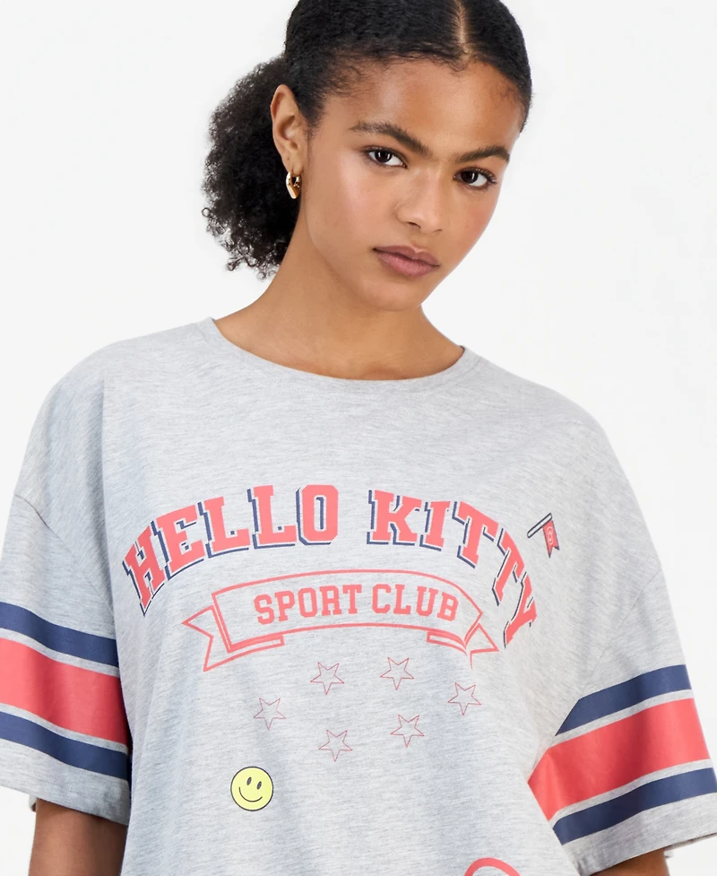 Grayson Threads, The Label Juniors' Hello Kitty Sports Club Graphic Tee