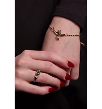 Alex and Ani Celestial Cat Open Ring
