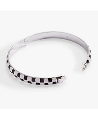 Alex and Ani Checker Hinge Bangle