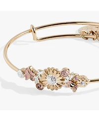 Alex and Ani Floral Inline Bangle