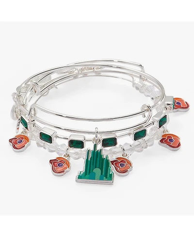Alex and Ani The Wizard of Oz Emerald City Bangles Set of 3
