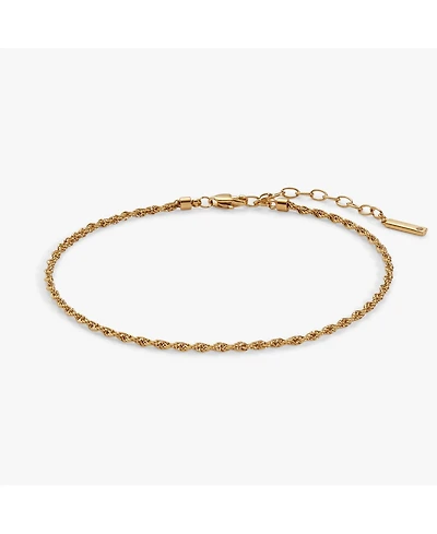 Alex and Ani Mini Rope Chain Anklet