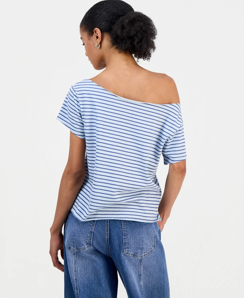 Love Tribe Juniors' Wide-Neck New York City T-Shirt
