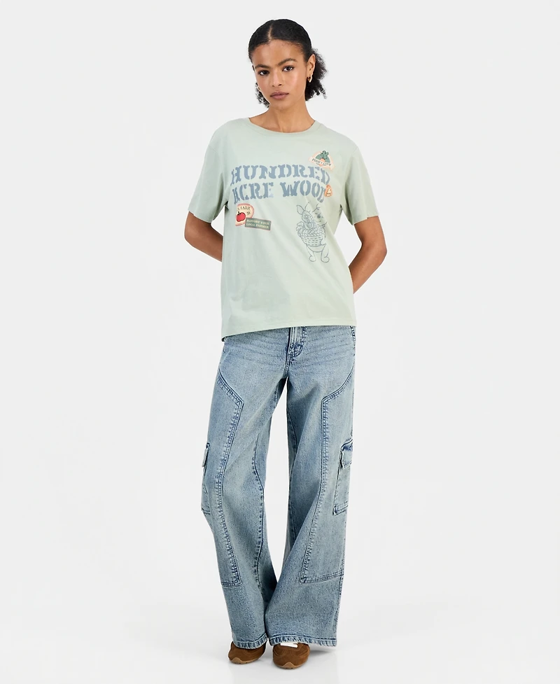 Disney Juniors' Pooh Hundred-Acre-Wood Graphic T-Shirt