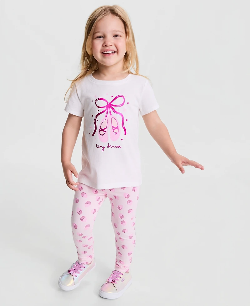Epic Threads Toddler Girls' 12M-5T Ballet T-Shirt, Macy's Exclusive