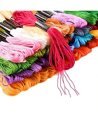 Gnuadz Embroidery Floss Kit 130 Skeins Friendship Bracelet Thread Cross Stitch Yarn
