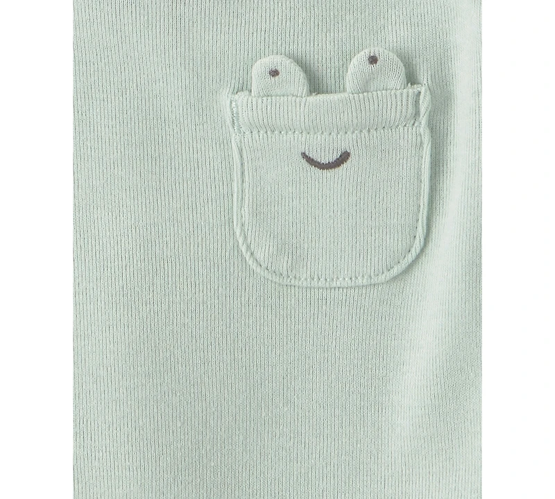Carter's Baby Girls' and Boys' Critter Short-Sleeve Bodysuits, 5-Pack