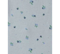 Carter's Baby Girls' Fruit Print Short-Sleeve Bodysuits, 5-Pack