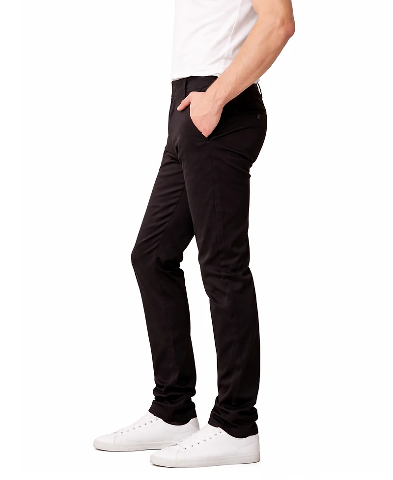 Galaxy By Harvic Men's Super Stretch Slim-Fit Chino Pants