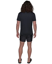 Karl Lagerfeld Paris Men's Short-Sleeve Doll Rashguard