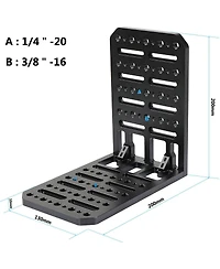 Camvate L-Shaped Cheese Plate Extension Mounting Platform