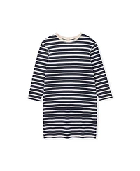 Celtic & Co. Women's and Striped Knee Length Jersey Dress