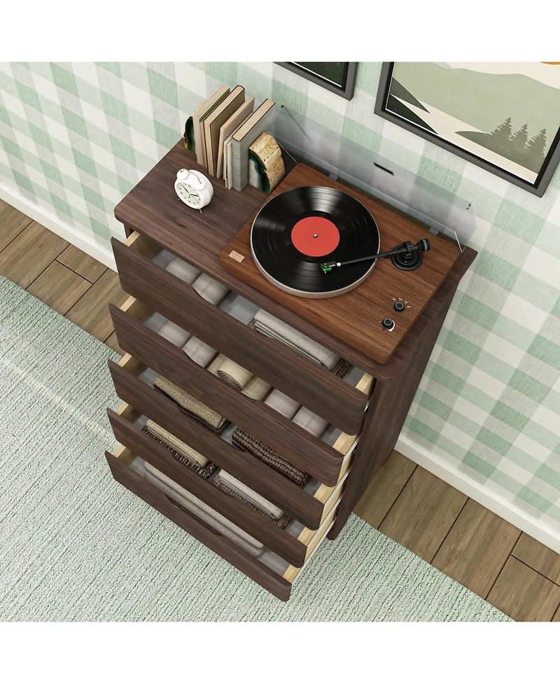 Max and Lily Farmhouse 5 Drawer Dresser.