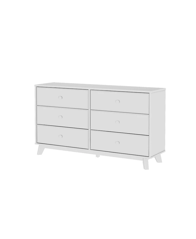 Max & Lily 6 Drawer Dresser.