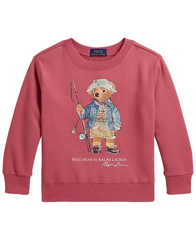 Polo Ralph Lauren Boys' 2T-7 Bear Long-Sleeve Sweatshirt