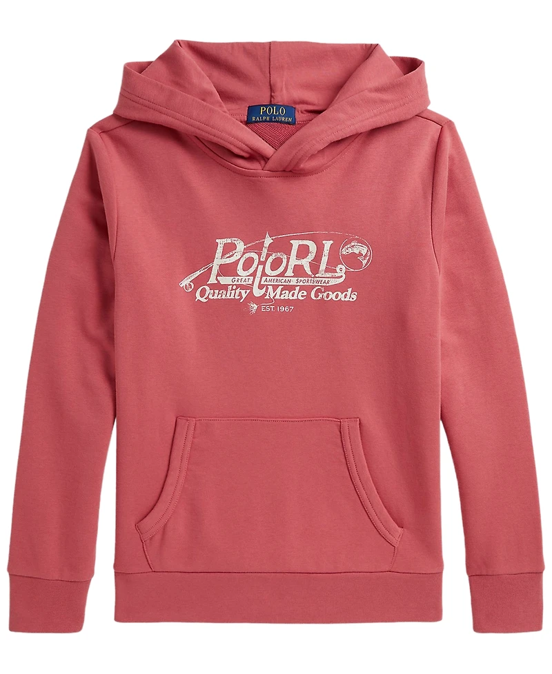Polo Ralph Lauren Boys' 8-20 Logo French Terry Hoodie