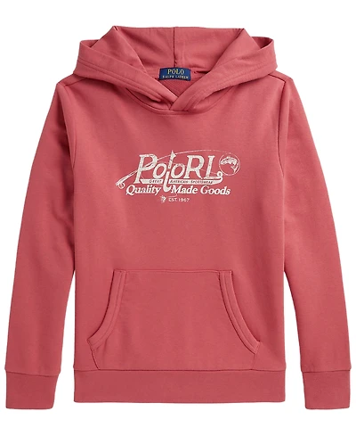 Polo Ralph Lauren Boys' 8-20 Logo French Terry Hoodie