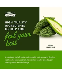 Swanson Full Spectrum Bitter Melon Momordica 500 Milligrams 60 Capsules
