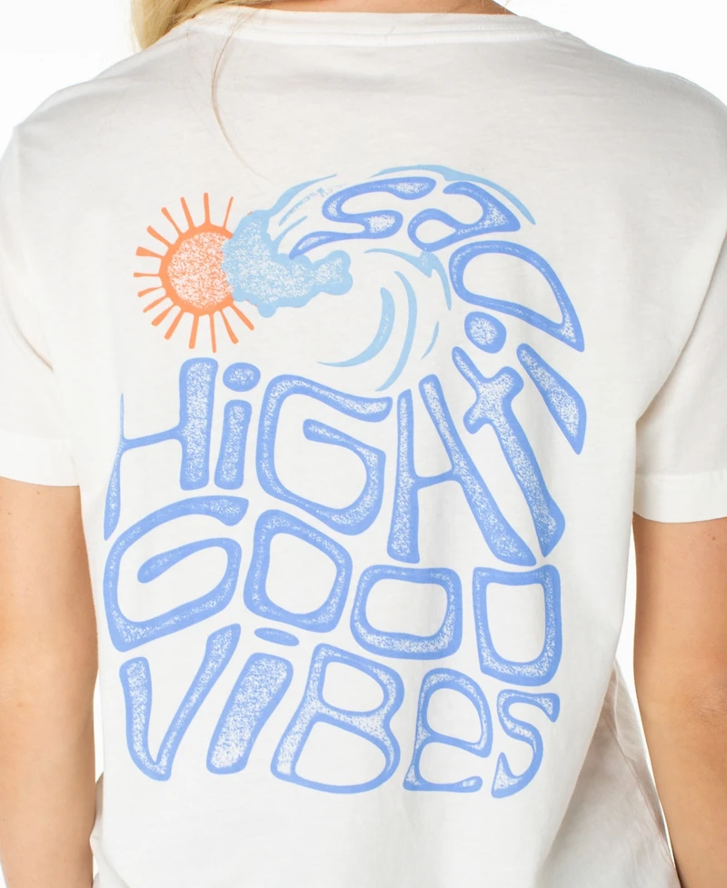 Roxy Women's High Tides Crewneck T-Shirt