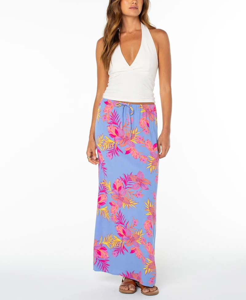 Roxy Women's Iyla Floral Printed Maxi Skirt