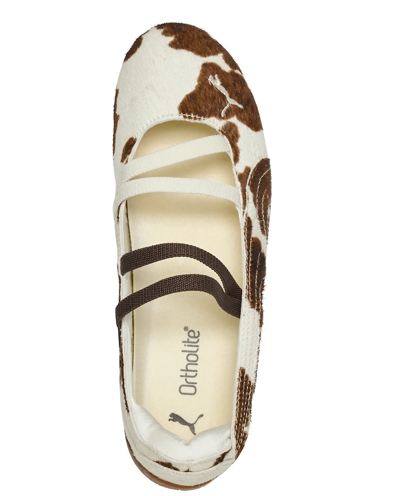 Puma Women's Speedcat Cow Print Ballet Shoes from Finish Line