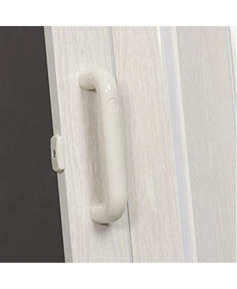 Ltl Home Products OAKMT4880HEC Oakmont Wooden Style Vinyl Accordion Door, White