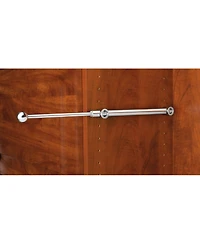Rev-a-Shelf 12" Extendable Metal Closet Valet Rod, Chrome, Cvr-12-cr (4 Pack)
