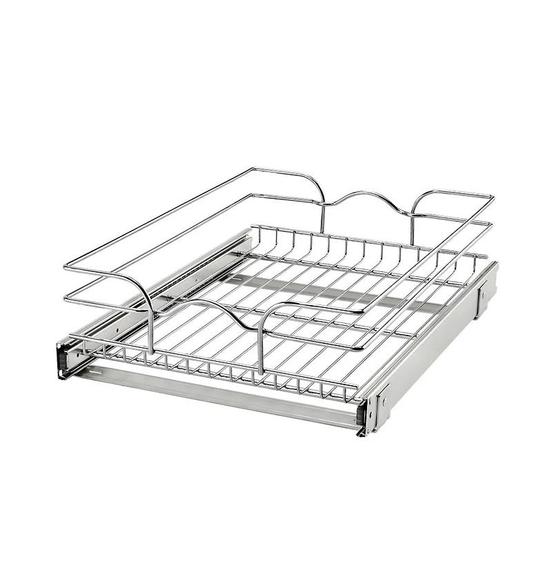 Rev-a-Shelf Kitchen Cabinet Pullout Shelf Organizer, 15 x 20 In, 5WB1-1520CR-1