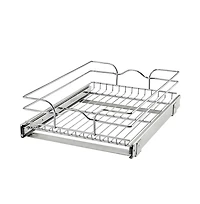 Rev-a-Shelf Kitchen Cabinet Pullout Shelf Organizer, 15 x 20 In, 5WB1-1520CR-1