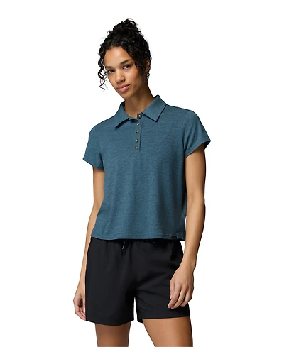 Columbia Women's Csc Soft Stretch Short-Sleeve Polo T-Shirt
