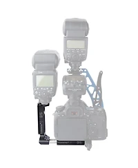 ProMediaGear PLX3T Universal 3" L-Bracket/L-Plate for Cameras with Articulating Lcd Screens