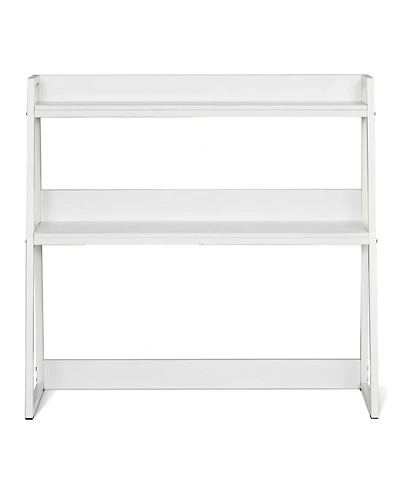 Gouun 2-Tier Desktop Bookshelf Organizer with Anti-Slip Pads, 37.4" x 12.6" x 35.4"