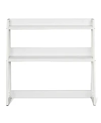 Gouun 2-Tier Desktop Bookshelf Organizer with Anti-Slip Pads, 37.4" x 12.6" x 35.4"