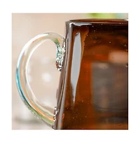 Verve Culture Handblown Glass Pitcher