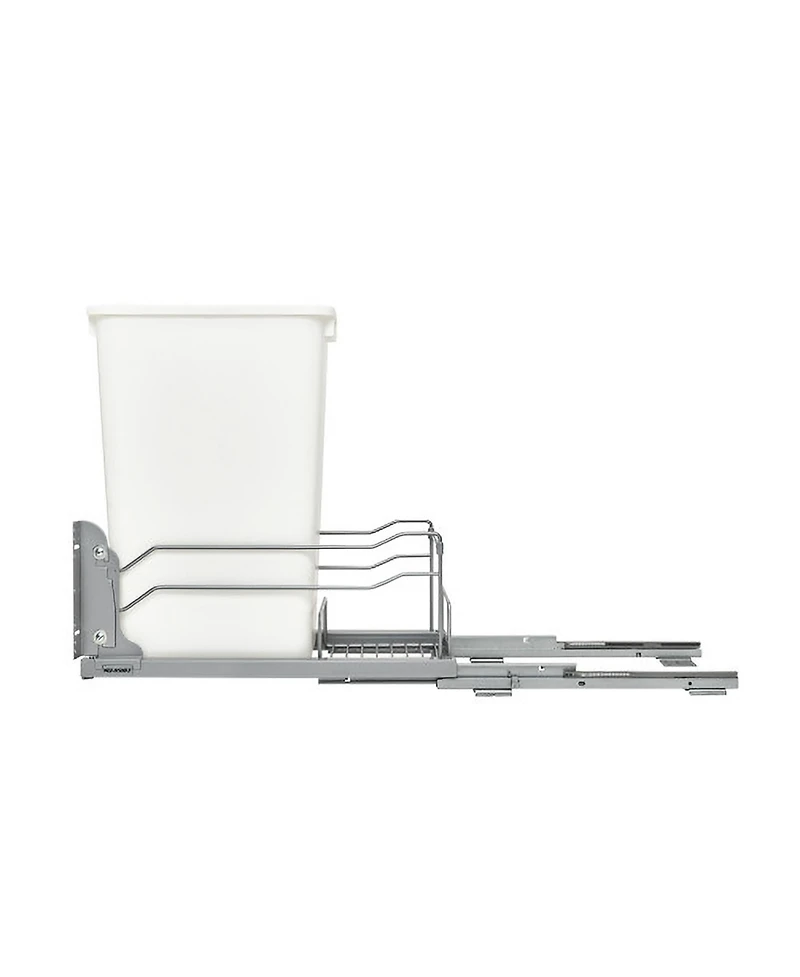 Rev-a-Shelf Pullout Kitchen Trash Can 50 qt. with Soft-close, 53WC-1550SCDM-111