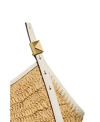 kate spade new york Deco Straw Tulip Extra-Large Tote Bag