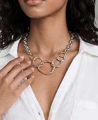 Ettika Interlocking Golden Chain Necklace