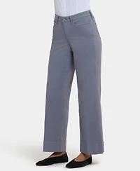 Nydj Petite Teresa Wide-Leg Ankle Jeans with Lift Tuck Technology