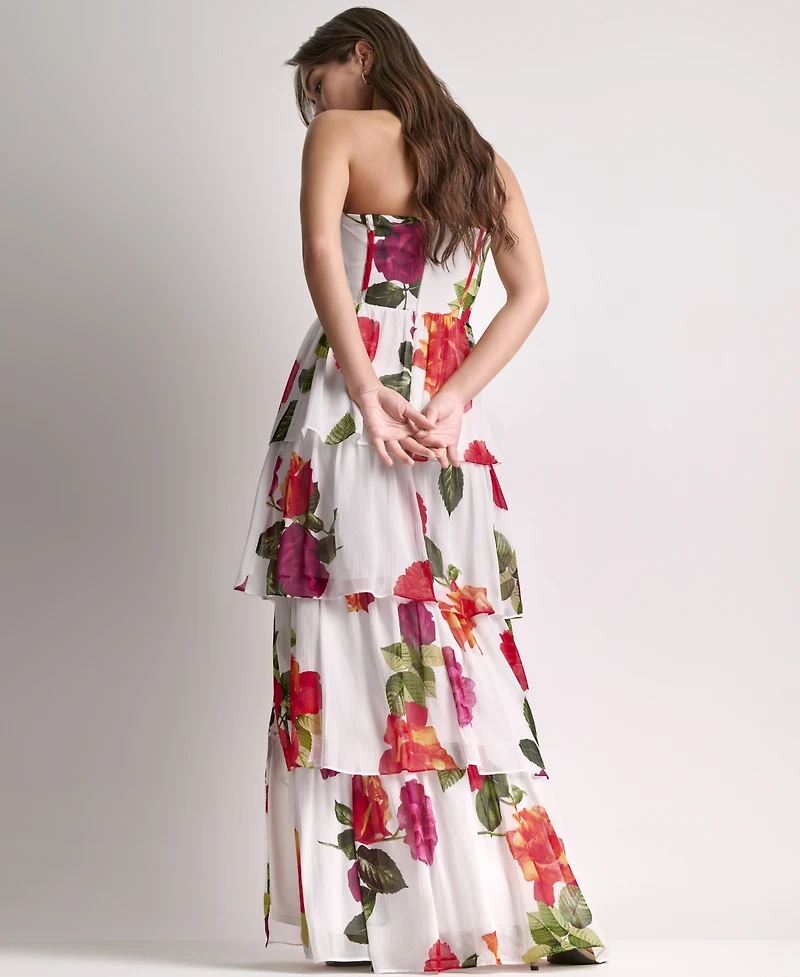 Bcbg Women's Strapless Maxi Dress